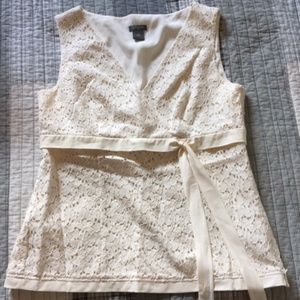 Ann Taylor Sleeveless Lace Top 10